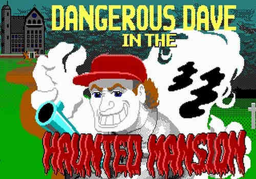 Dangerous Dave in The Haunted Mansion Game Free Download