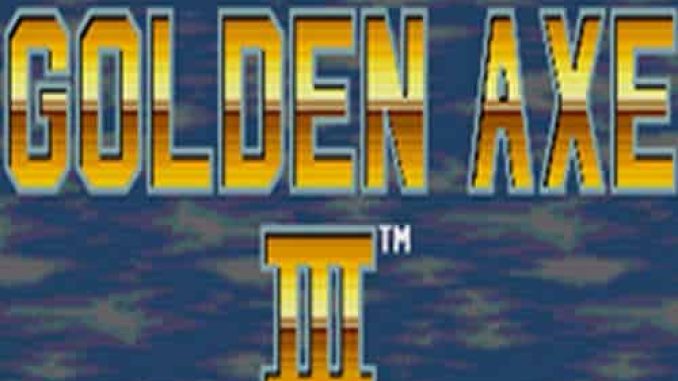 Golden Axe 3 Game Free Download