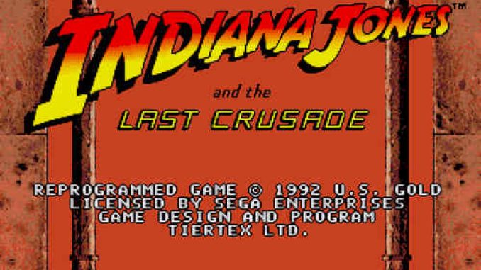 Indiana Jones and the Last Crusade Game Free Download