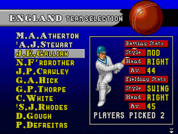 Download Brian Lara Cricket 96 Sega Genesis Game For PC