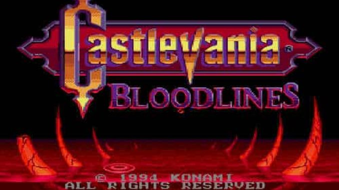 Castlevania Bloodlines Game Free Download – 2023 Updated