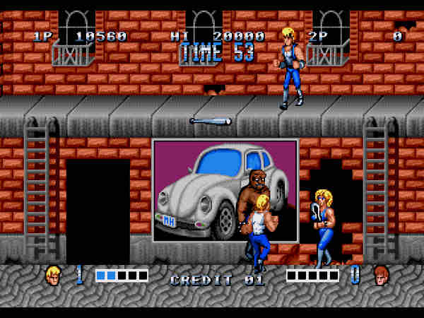 double dragon video game system