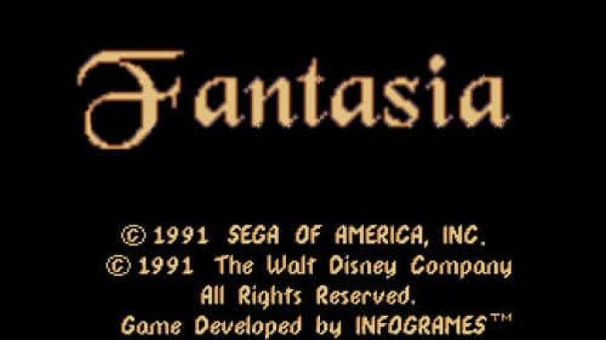 Mickey Mouse Fantasia Sega Genesis Game Free Download