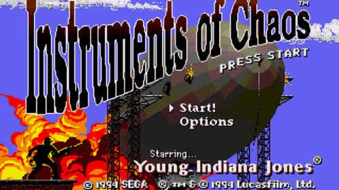 Young Indiana Jones Instruments of Chaos Starring Game Download