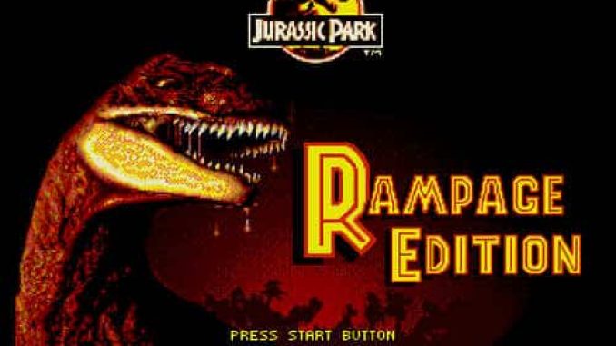 Jurassic Park Rampage Edition Game Free Download – 2023 Updated