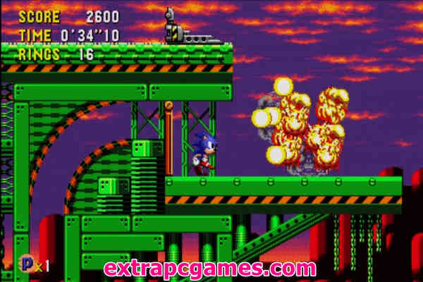 Sonic CD Highly Compressed Game For PC