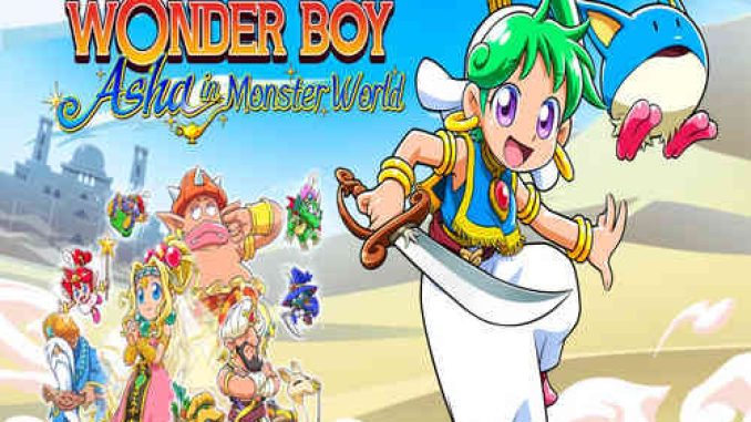 Wonder Boy Asha in Monster World Game Free Download