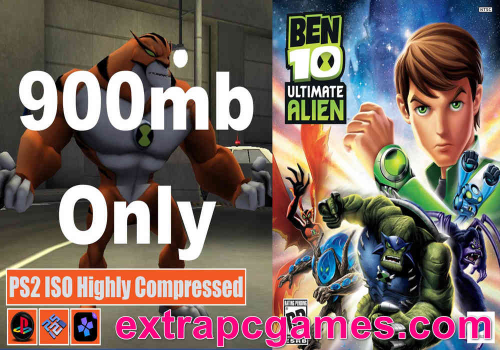 Ben 10 Ultimate Alien PS2 ISO and PC ISO Highly Compressed Game Free Download