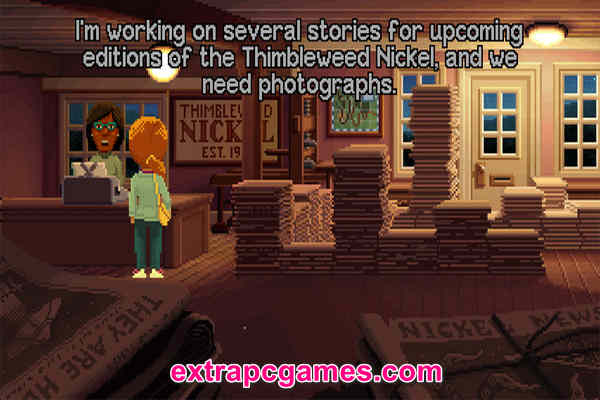 Delores A Thimbleweed Park Mini Adventure Highly Compressed Game For PC