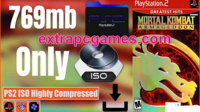 Mortal Kombat Armageddon PS2 ISO and PC ISO Highly Compressed Game Free Download