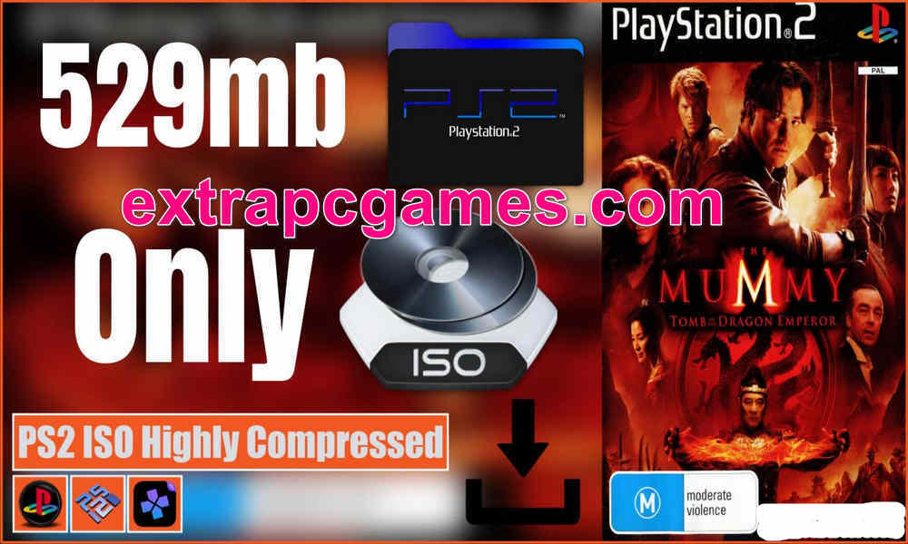 The Mummy Tomb of the Dragon Emperor PS2 ISO and For PC ISO Highly Compressed Game Free Download