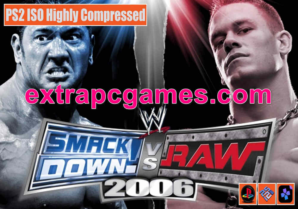 WWE SmackDown vs. Raw 2006 PS2 and PC ISO Highly Compressed Game