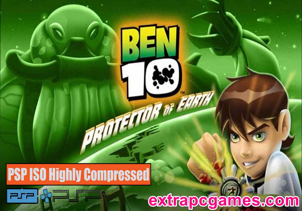 Ben 10 Protector Of Earth PSP and PC ISO Game Highly Compressed