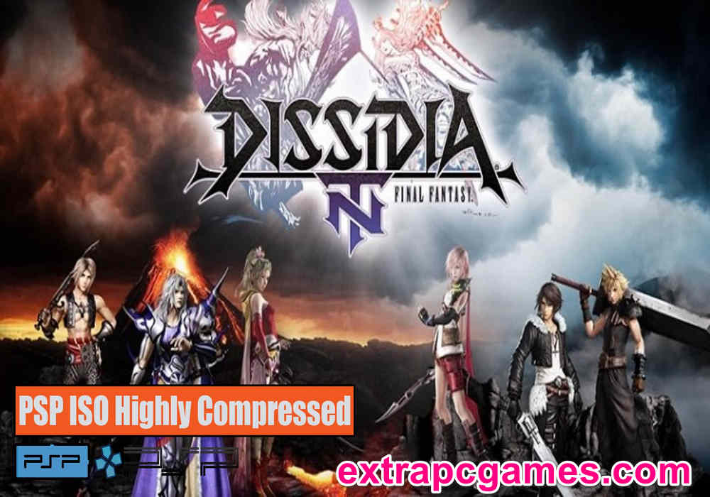 Dissidia Final Fantasy PSP and PC ISO Game Highly Compressed
