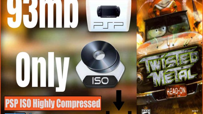 Twisted Metal Head On MAC PSP and PC ISO Highly Compressed