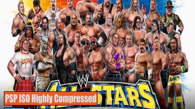 WWE All Stars PSP and PC ISO Game Highly Compressed