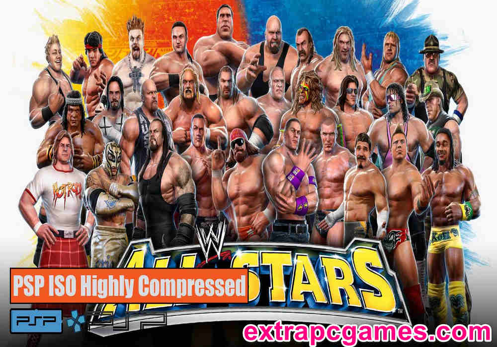 WWE All Stars PSP and PC ISO Game Highly Compressed