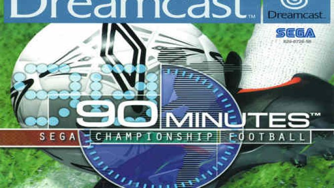 90 Minutes Sega Championship Football Dreamcast PC Game Free Download