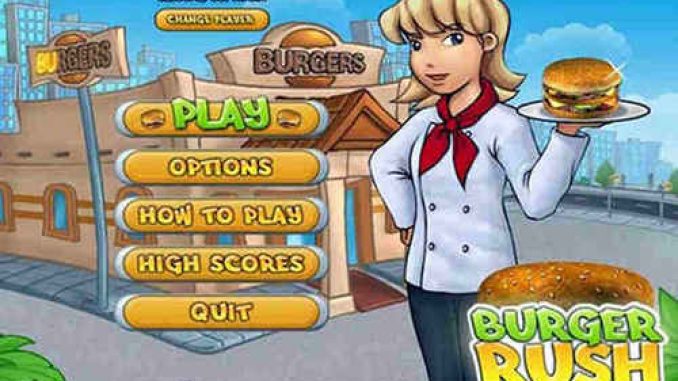 Burger Rush Pre Installed Game Free Download