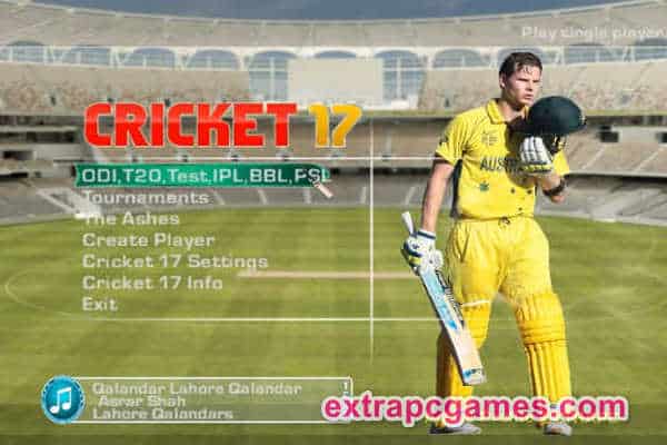 EA SPORTS CRICKET 2017 Highly Compressed Game For PC