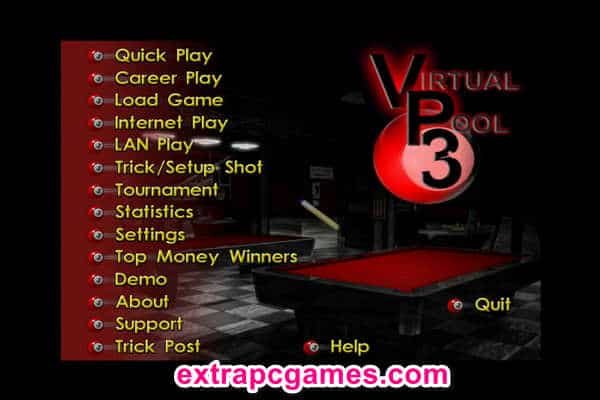 Virtual Pool 3 Highly Compressed Game For PC