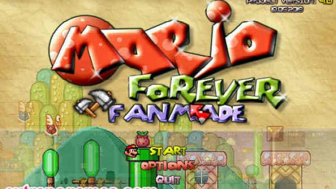 Mario Forever Fanmade V4.0 Game Free Download