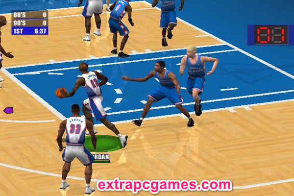 NBA Live 2001 Repack Highly Compressed Game For PC