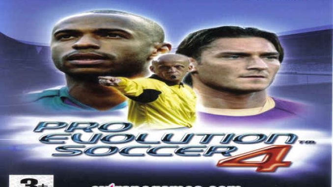 Pro Evolution Soccer 4 Repack PC Game Full Version Free Download