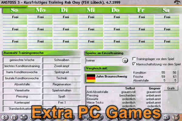 ANSTOSS 3 Der Fußballmanager PC Game Download