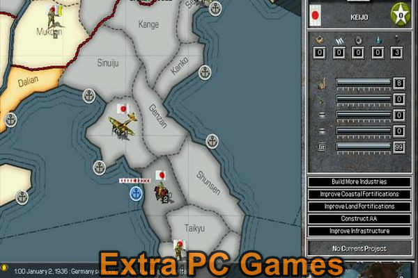 Hearts of Iron 1 Highly Compressed Game For PC
