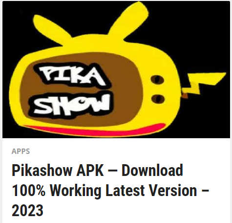 Pikashow APK Download ApunkagamesAPK.BIZ_