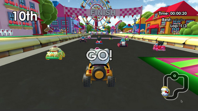 Hello Kitty and Sanrio Friends Racing Free Download Full Version